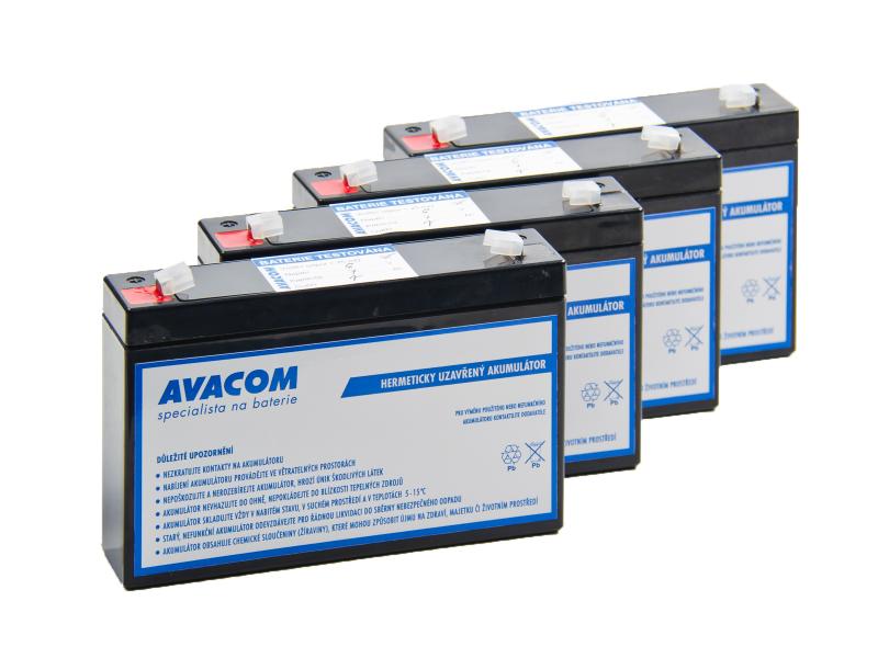AVACOM bateriový kit pro renovaci RBC34 (4ks baterií) (AVACOM AVA-RBC34-KIT)
