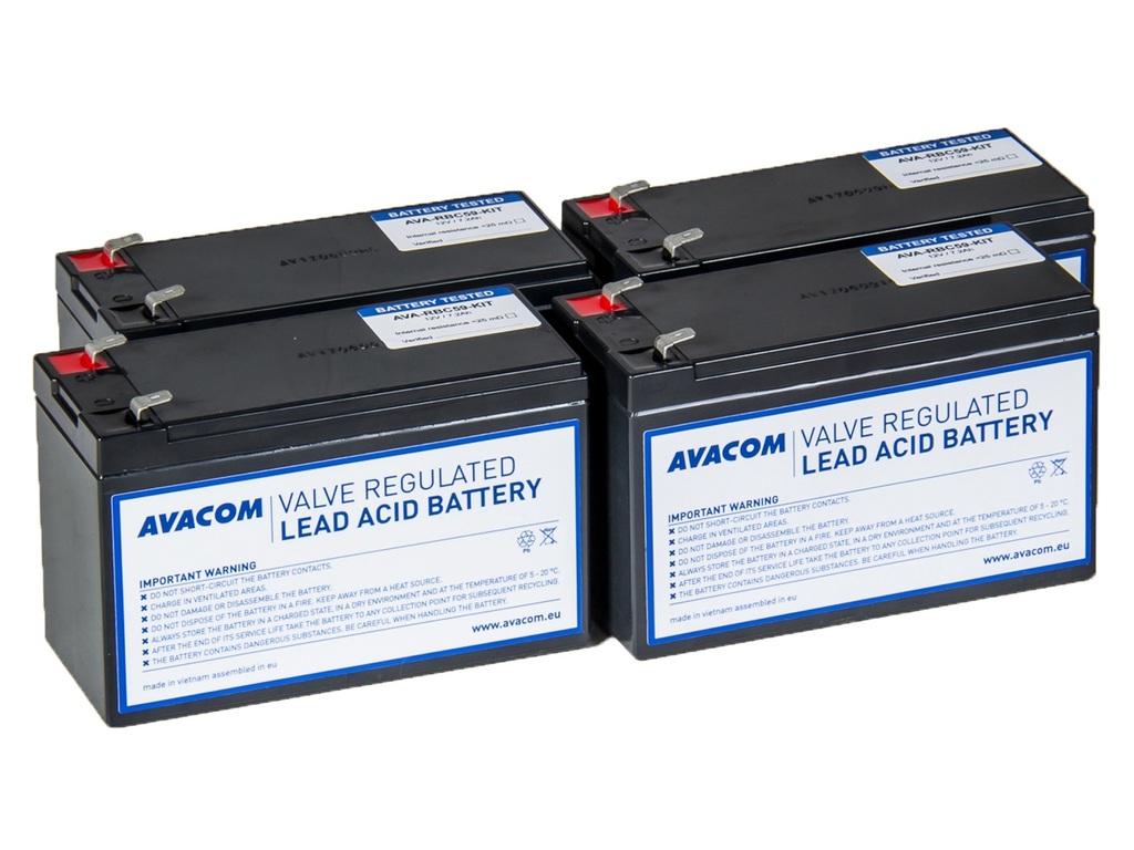 Levně Avacom záložní zdroj bateriový kit pro renovaci Rbc59 (4ks baterií) (AVACOM Ava-rbc59-kit)