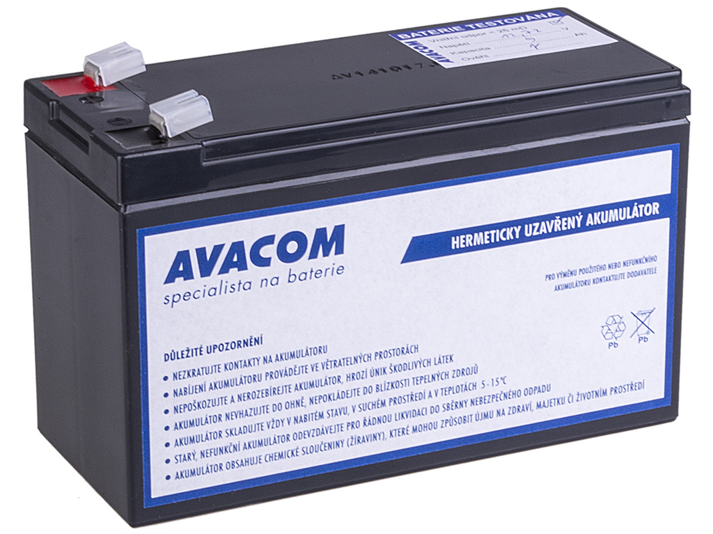 AVACOM náhrada za RBC17 - baterie pro UPS (AVACOM AVA-RBC17)