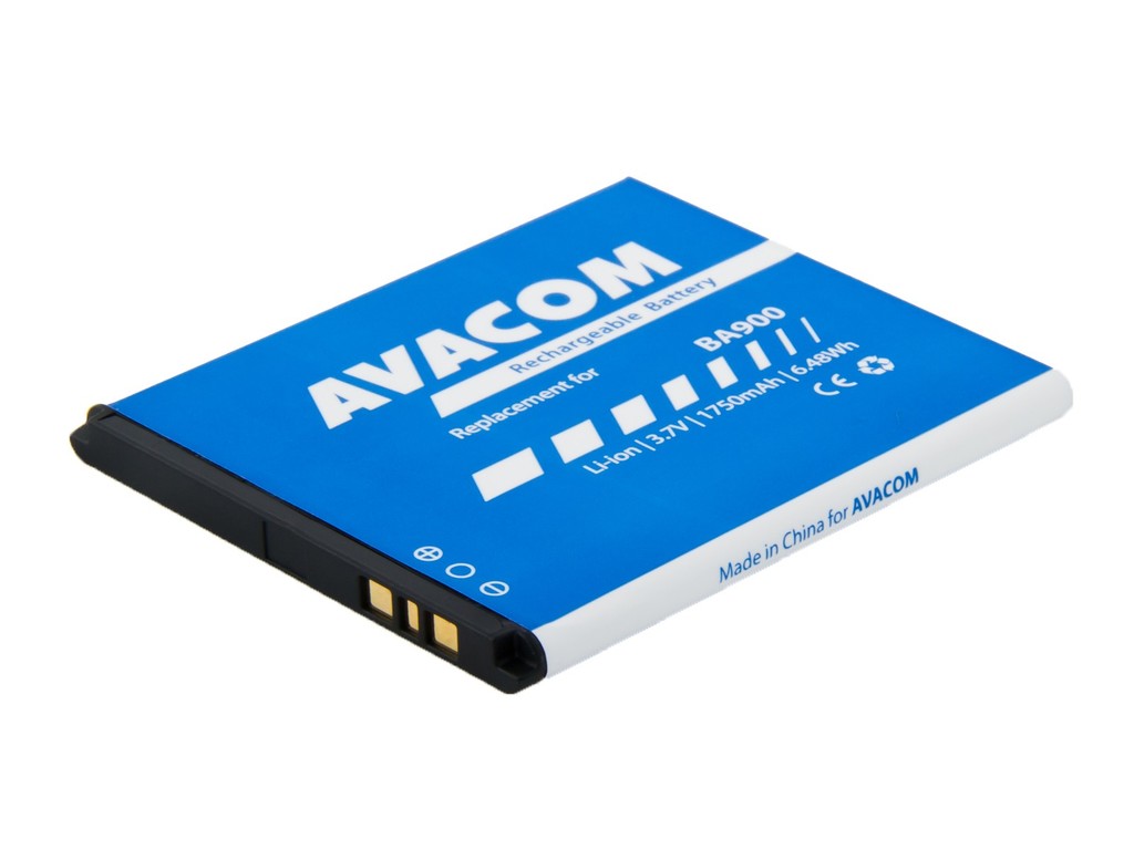 AVACOM GSSE-BA900-1750 Li-Ion 3,7V 1750mAh - neoriginální - Baterie do mobilu Sony Xperia L Li-Ion 3