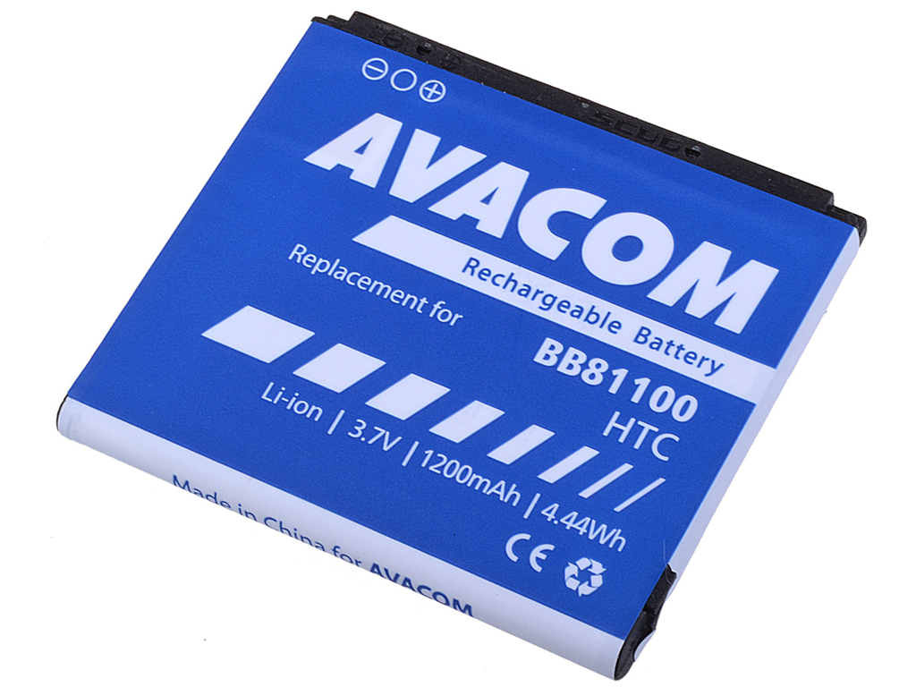 AVACOM PDHT-HD2-S1200A Li-Ion 3,7V 1230mAh - neoriginální - Baterie do mobilu HTC HD2 Li-Ion 3,7V 1230mAh (náhrada BB81100/ BA-S400)