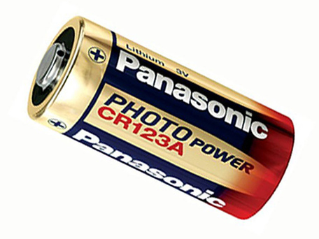 Nenabíjecí fotobaterie CR123A Panasonic Lithium 1ks Blistr
