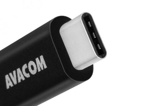 AVACOM TPC-100K kabel USB - USB Type-C, 100cm, černá - AVACOM DCUS-TPC-100K