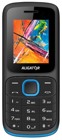 Levně Aligator mobilní telefon D210, Black/blue