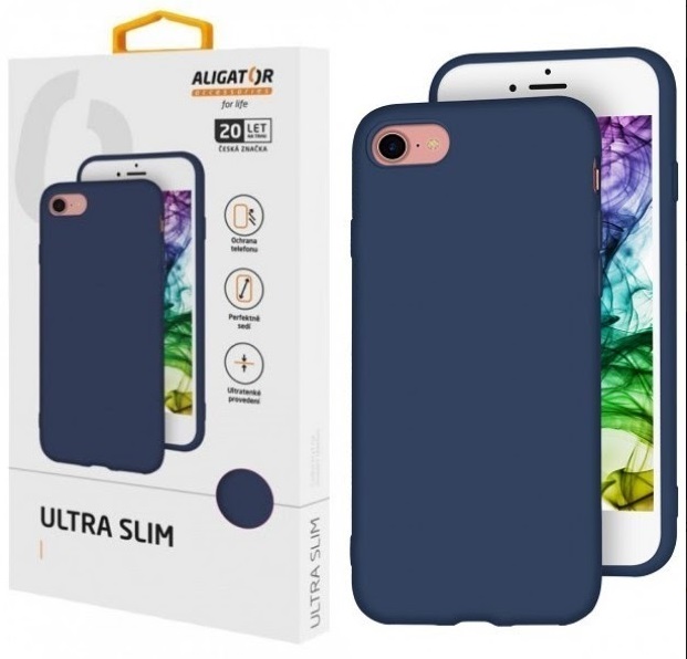 Levně pouzdro na mobil Pouzdro Aligator Ultra Slim iPhone 12/12 Pro, Blue