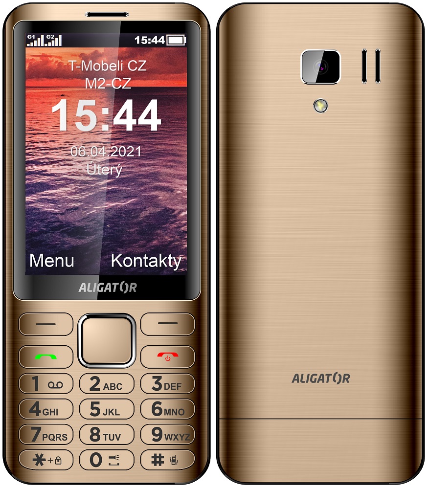 Aligator mobilní telefon D950 Gold