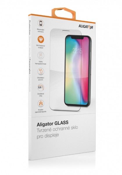 Levně tvrzené sklo pro mobilní telefon Ochranné tvrzené sklo Aligator, Ultra iPhone 13/13 Pro