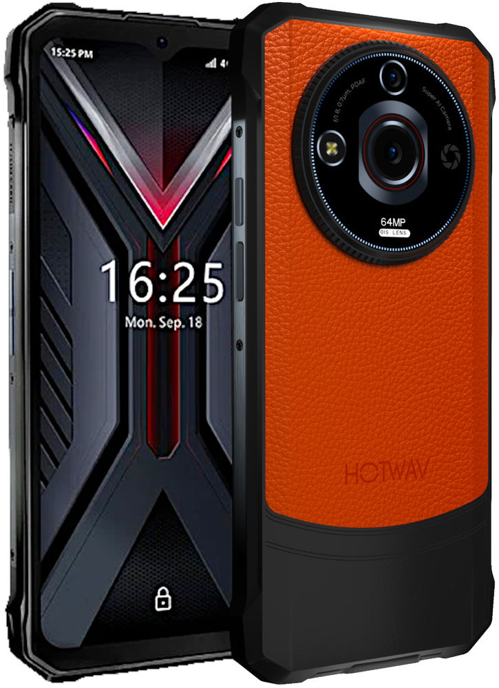 Aligator smartphone Hotwav T7 Pro Black Orange