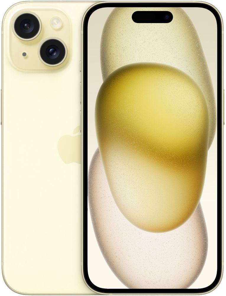 Levně Apple smartphone iPhone 15 128Gb Yellow