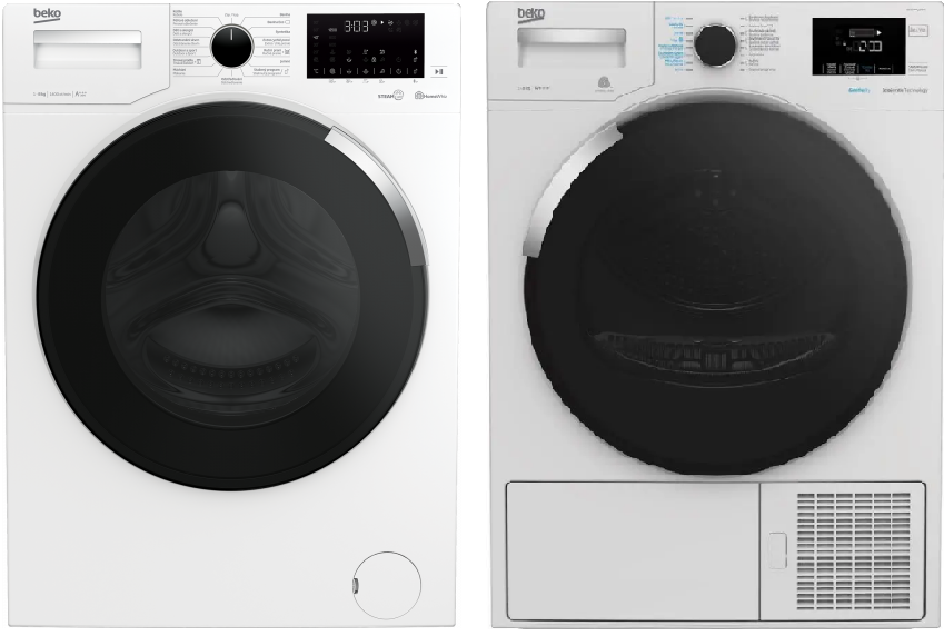 Beko DH8544CSRX + Beko WTV8644CSXWAD