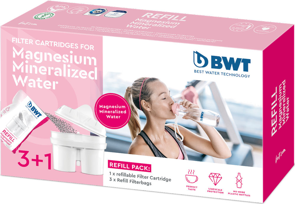 Bwt náhradní vodní filtr 3+1ks Refill