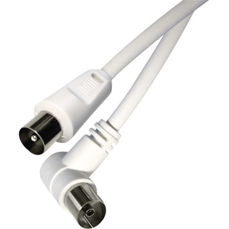 Levně Emos koaxiální kabel Sb3101 Anténní Koax. Kabel 90° 1,25M