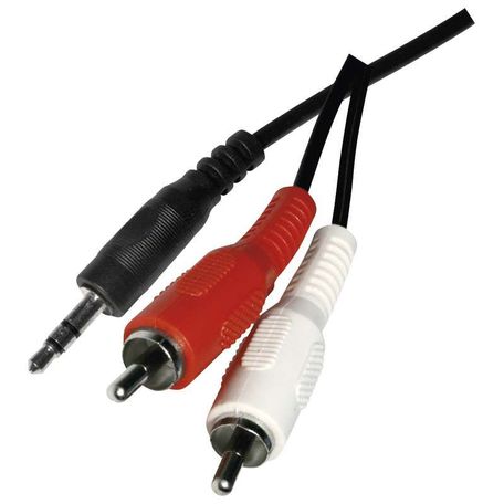 Levně Emos cinch Rca kabel Sb5301 3,5MM St/m - 2Rca/m 1,5M
