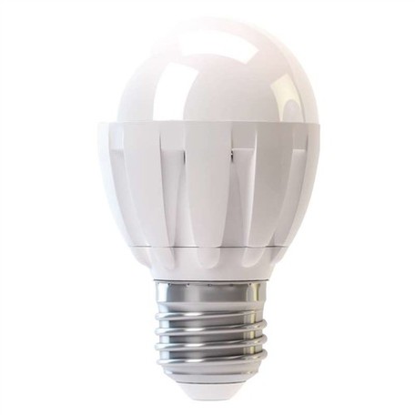 Emos LED žárovka E27 6W, mini globe, studená bílá