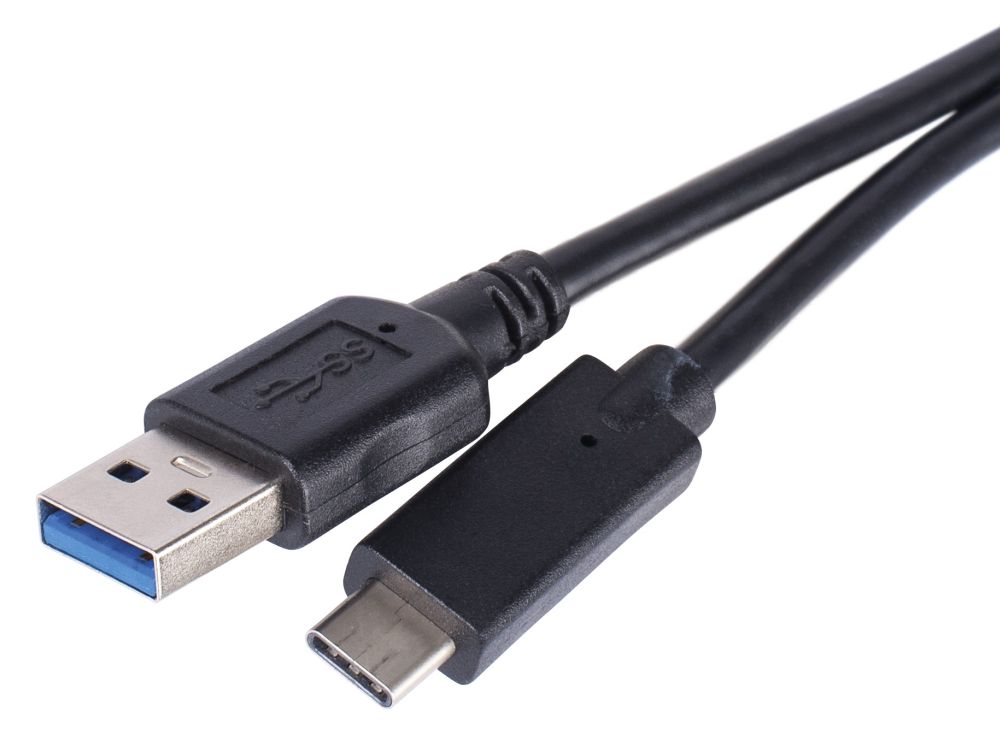 Emos USB kabel 3.0 A/M - USB 3.1 C/M 1m černý
