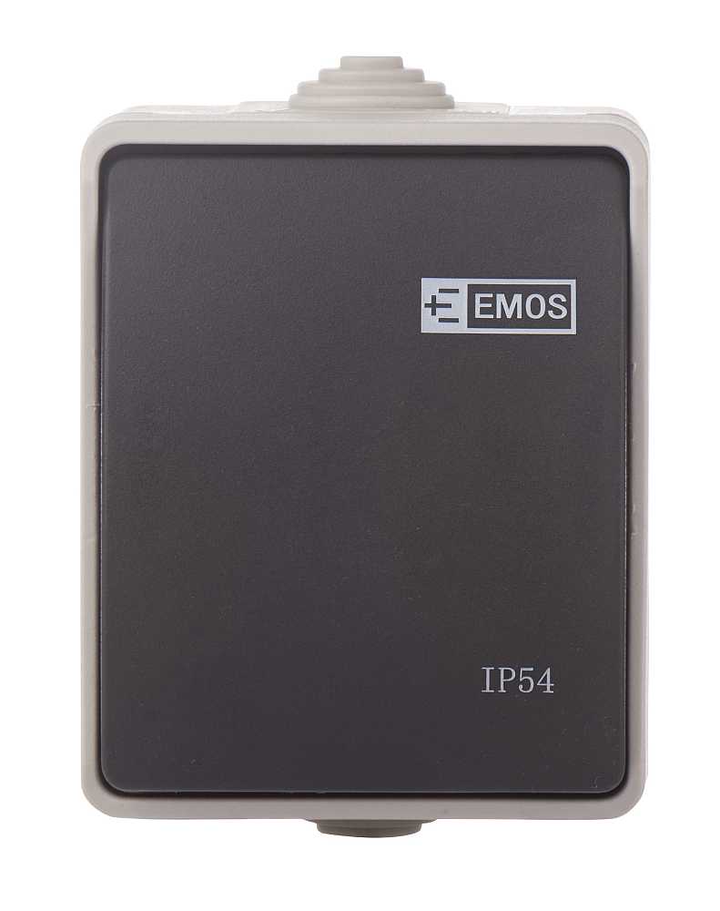 Emos A1398 Přep. nástěnný č. 1,6 IP54,