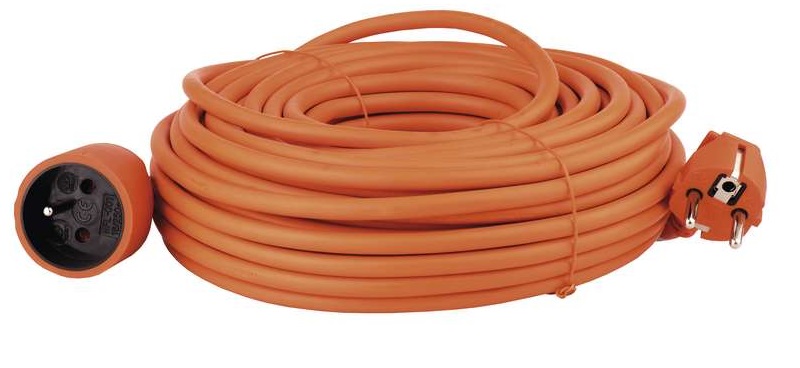 EMOS P01125 Prodlužovací kabel oranžový spojka 25m