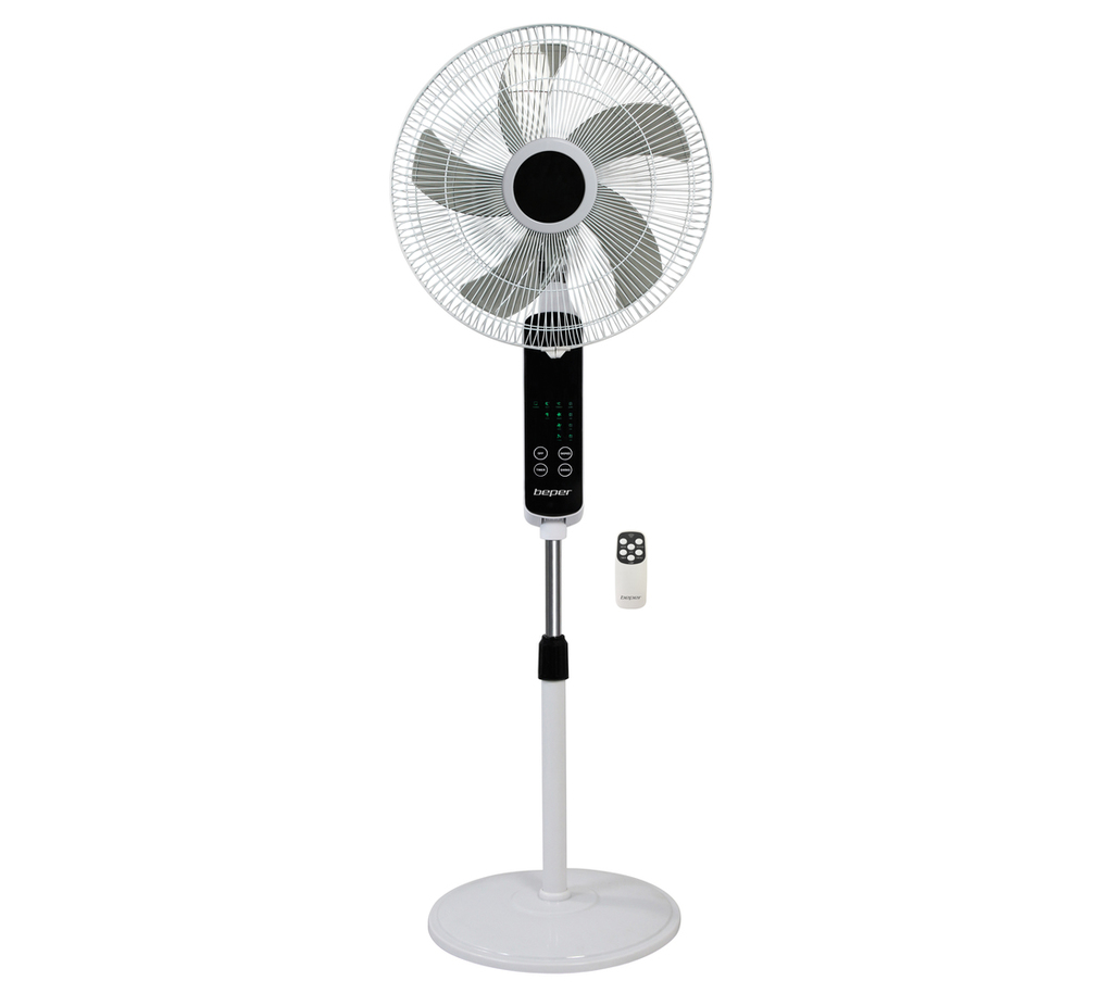 Levně Beper stojanový ventilátor Ve112 stojanový ventilátor s dotykovým displejem, 55W (průměr 45 cm)