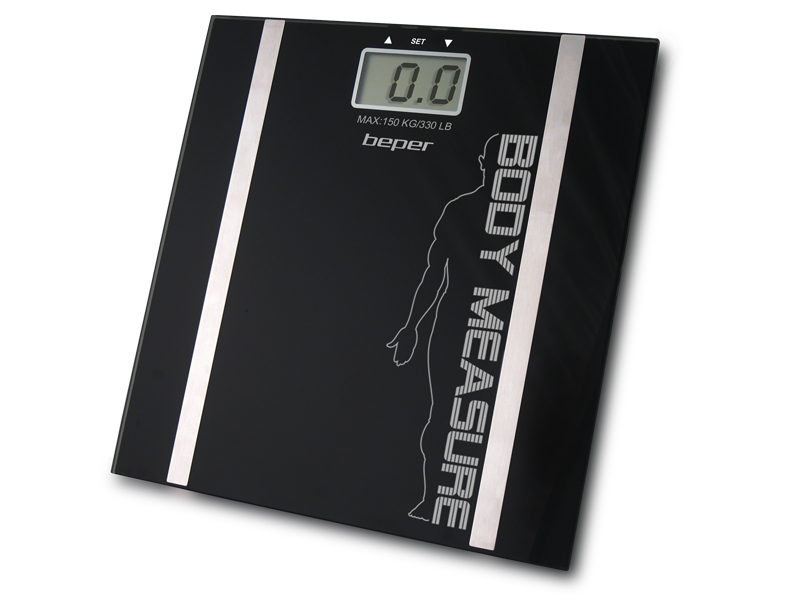 Levně Beper osobní váha 40808-A digitální osobní váha s měřením tuku a vody