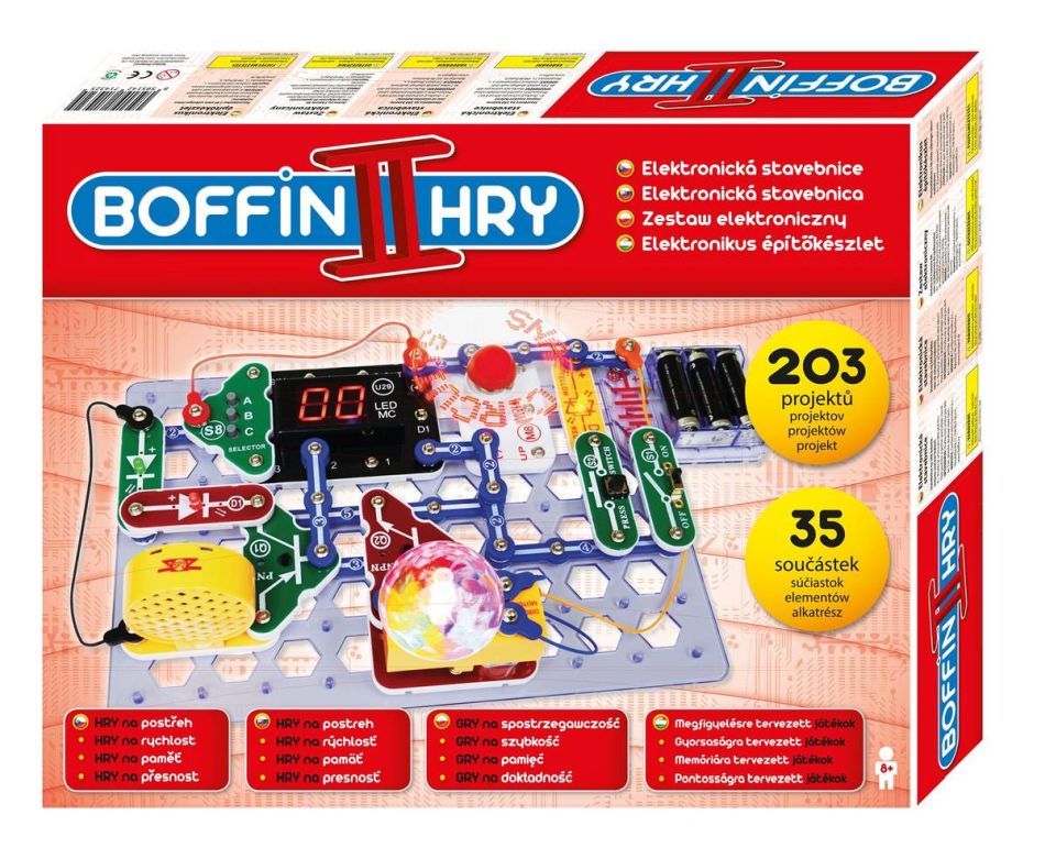 Boffin stavebnice Ii Hry