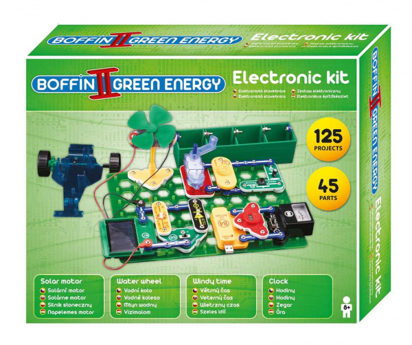 Boffin stavebnice Ii Zelená Energie