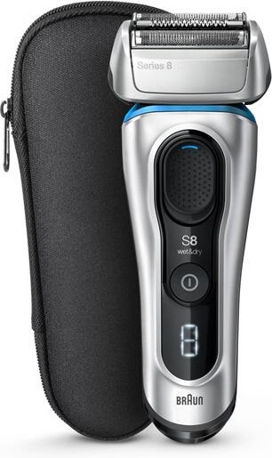 Braun Series 8 8330s stříbrná/modrá