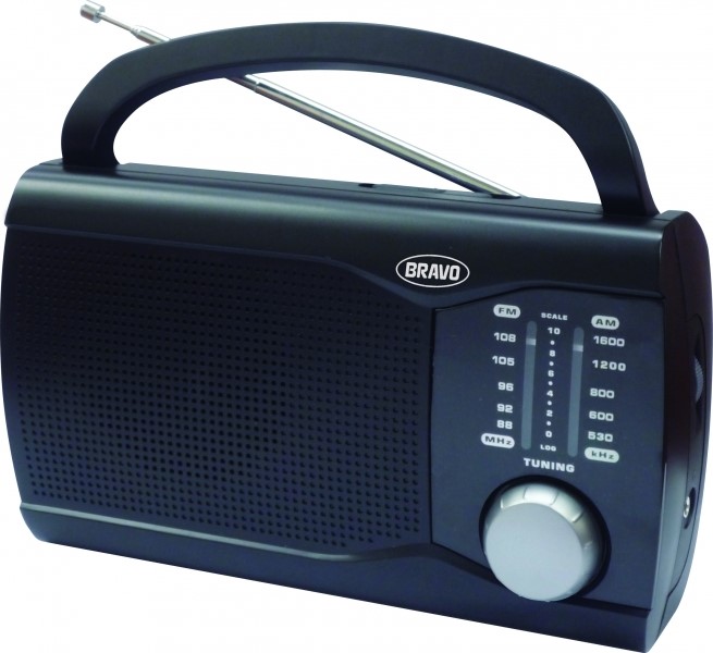 Bravo B 6009 Přenosné rádio černá