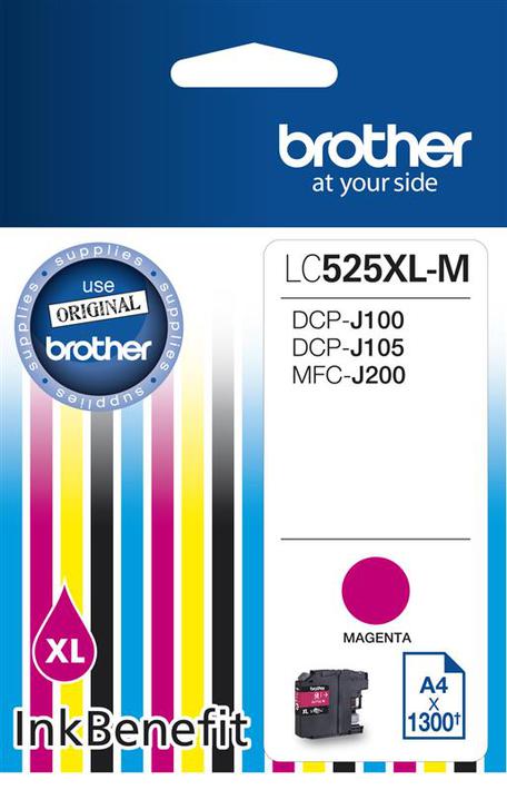 Brother inkoust Lc-525xlm magenta