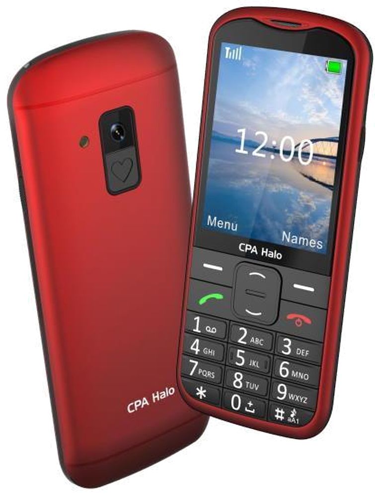Levně Cpa Halo mobilní telefon 28 červený