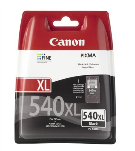 CANON PG-540 XL, čierný - Canon PG-540XL - originální