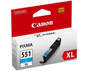 Canon inkoust Cli-551c cyan