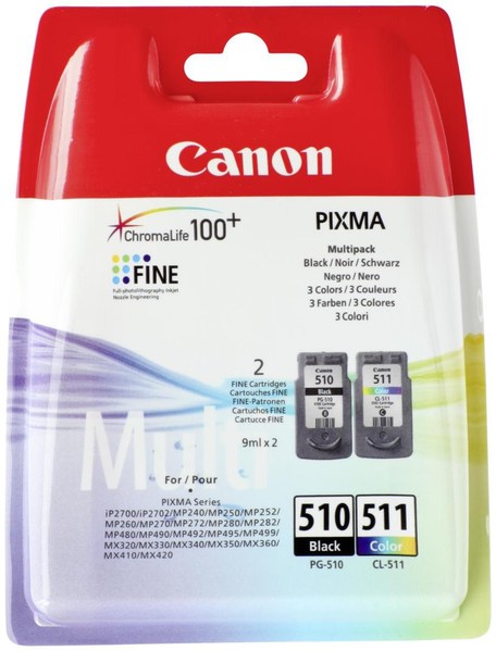 Levně Canon inkoust Pg-510/cl-511 Multi pack
