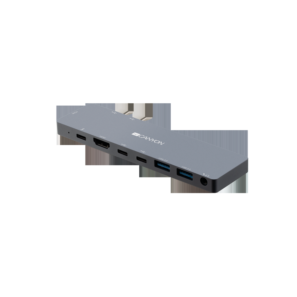 Canyon Usb hub dokovací stanice Ds-8, 8v1