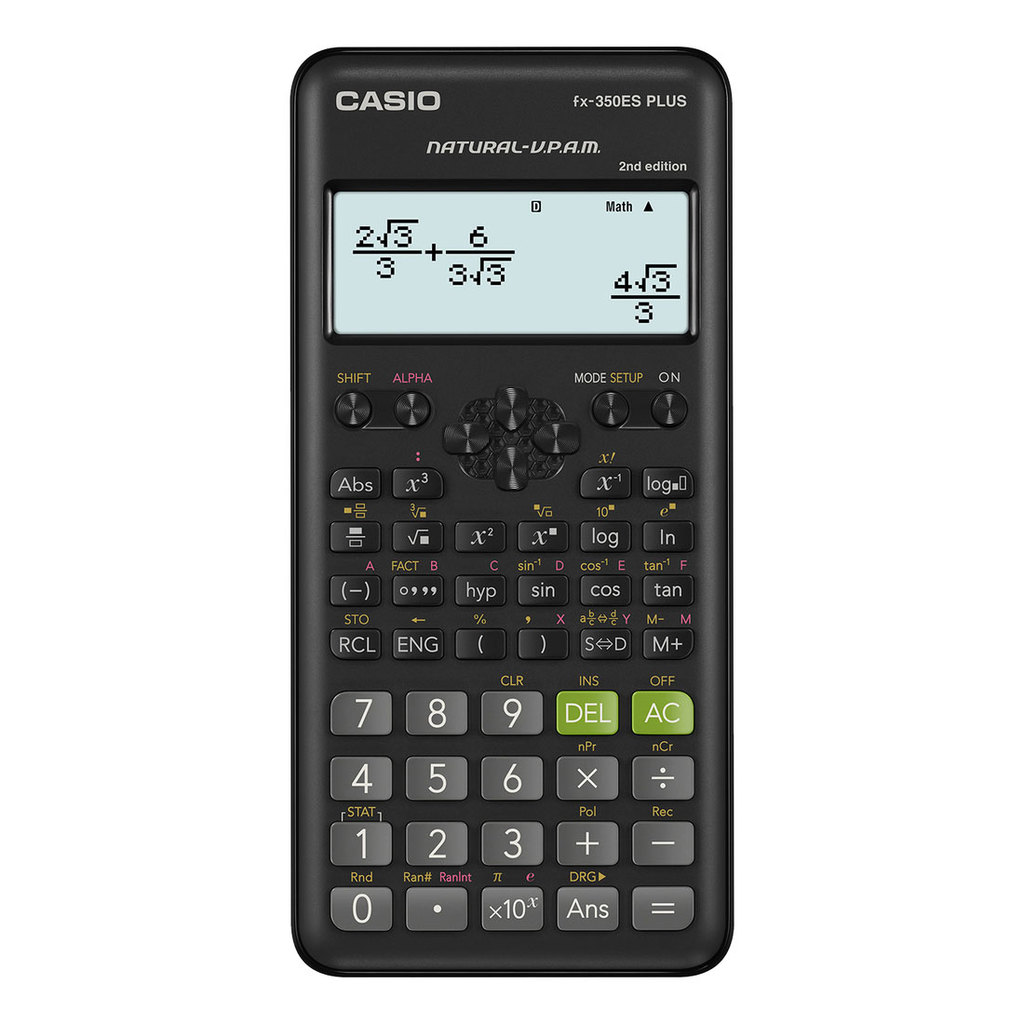 Levně Casio kalkulačka Kalkulačka Fx 350 Es Plus 2E černá