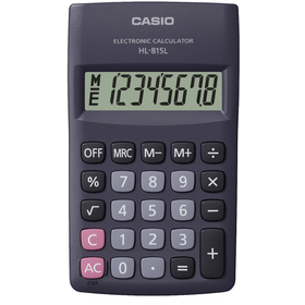 Levně Casio kalkulačka Hl 815L Bk (černá)