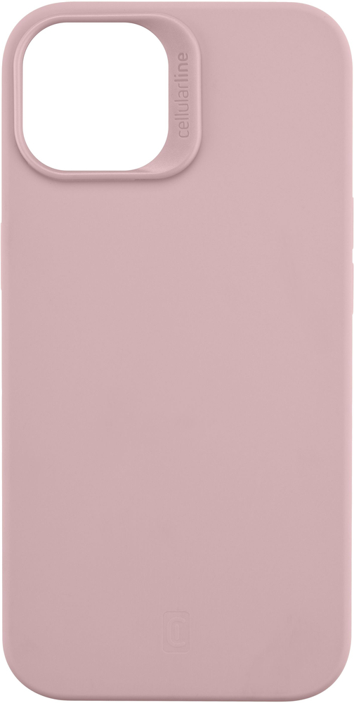 Levně pouzdro na mobil Ochranný silikonový kryt Cellularline Sensation pro Apple iPhone 14, růžový