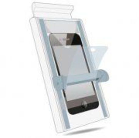 Univerzální ochranná fólie displeje CellularLine pro tablety do úhlopříčky 8,2", 1 ks