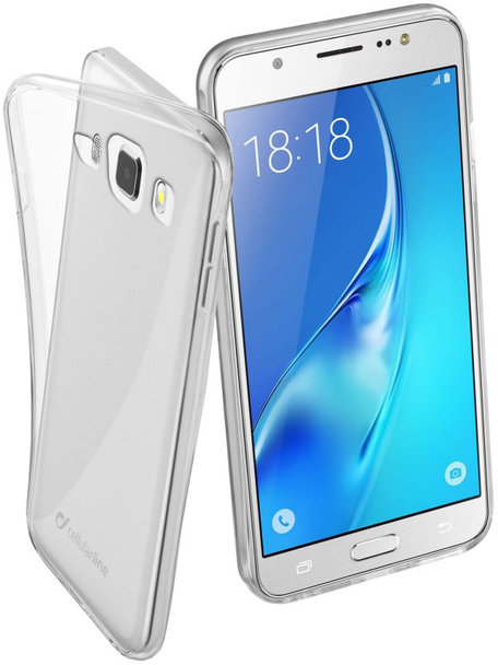Extratenký zadní kryt CellularLine Fine pro Samsung Galaxy J5 (2016), bezbarvý