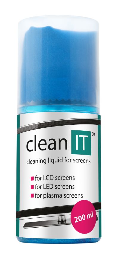 Clean IT čistící roztok na obrazovky, 200ml