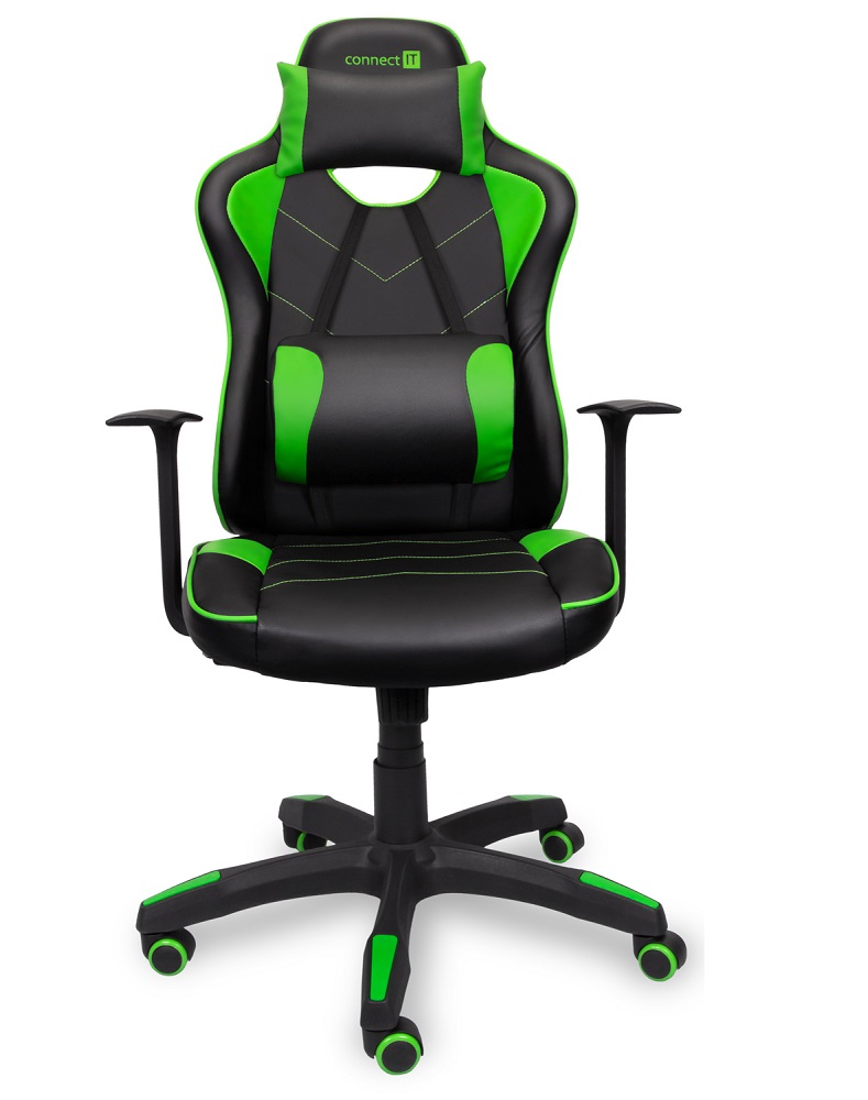 Levně Connect It herní židle Lemans Pro Cgc-0700-gr, zelené
