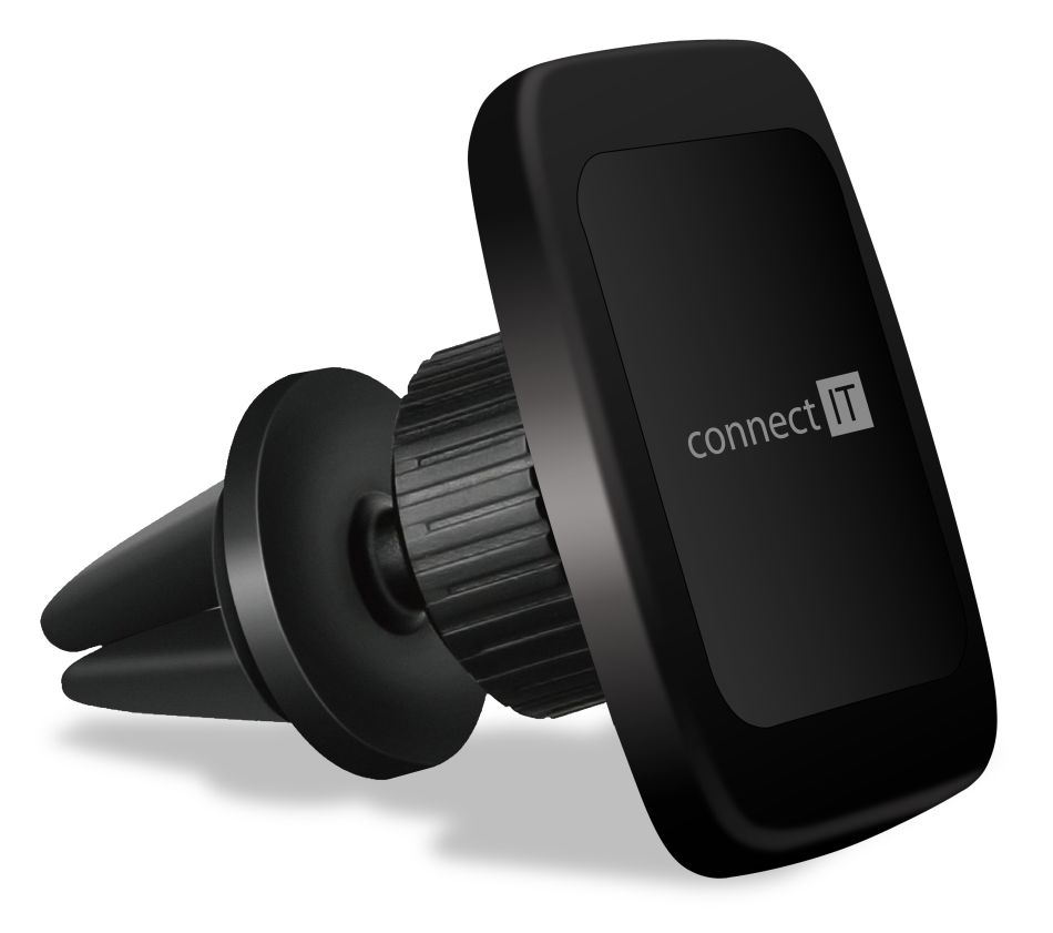 Levně Connect It držák na mobil Incarz 6Strong360 univerzální magnetický držák do auta, 6 magnetů, černý Cmc-4046-bk