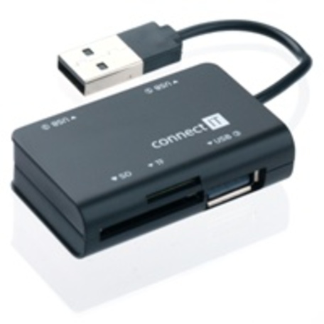 CONNECT IT USB čtečka karet+SIM,CI-86