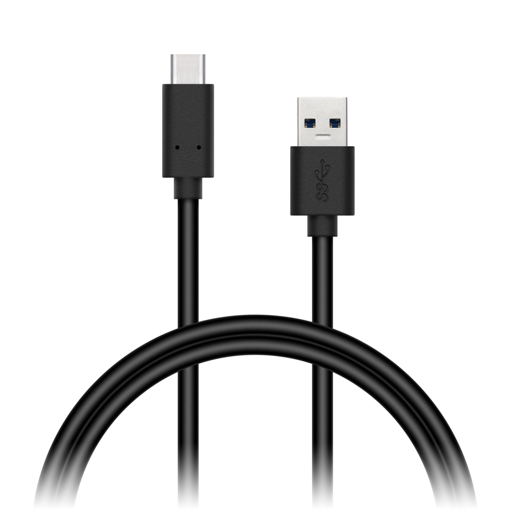 Connect IT CI-1174, USB-C kabel 0,5m černý