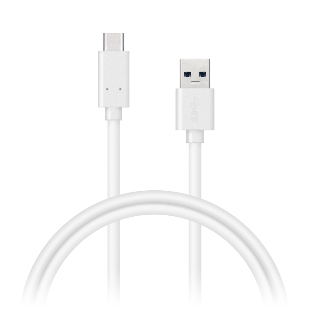Connect IT CI-1175, USB-C kabel 0,5m bílý