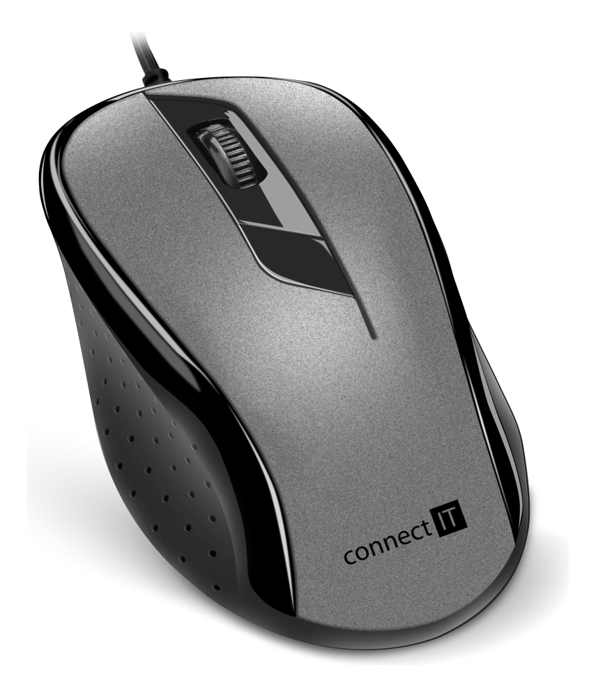 Levně Connect It myš Cmo-1200 šedá