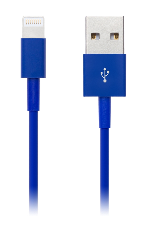 Levně Connect It kabel Ci-565 kabel Lightning modrý