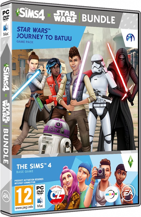 Levně Pc hra The Sims 4 + rozšíření Star Wars: Výprava na Batuu