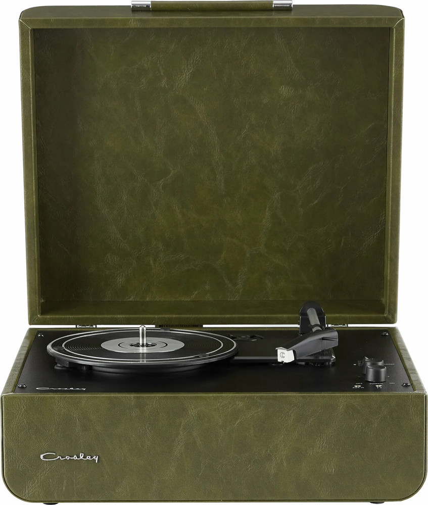 Levně Crosley gramofon Mercury Forrest green-ROZ-5356