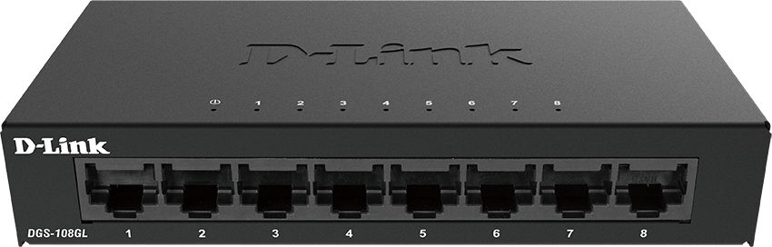 D-Link 8-port switch (DGS-108GL/E)