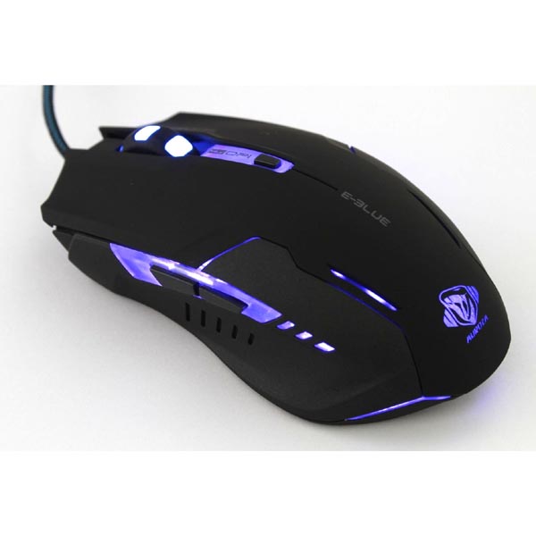 Levně E-blue myš Myš Auroza G, 3000Dpi, černá, herní